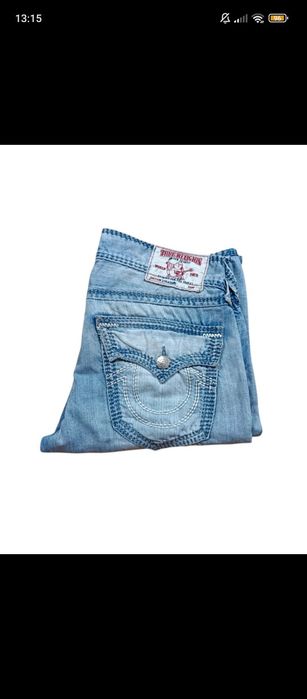 True Religion Straight Mega T Indigo