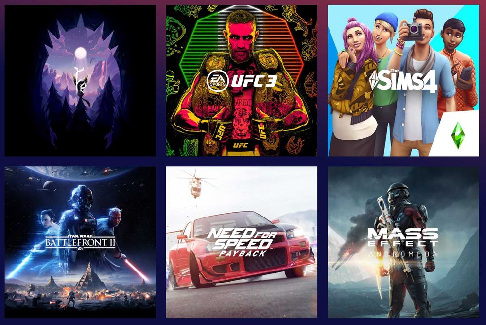 Підписка EA Play PS4/PS5 FC 25 Fifa NHL UFC 5 Need for Speed Star Wars