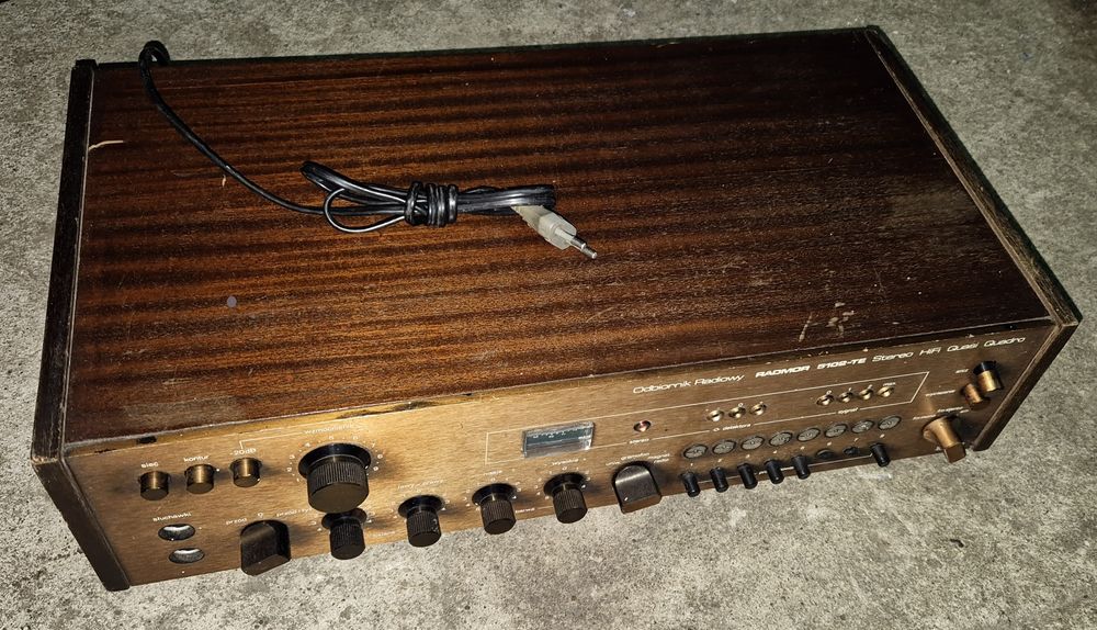 Amplituner Wzmacniacz Radmor 5102 TE - Brązowy