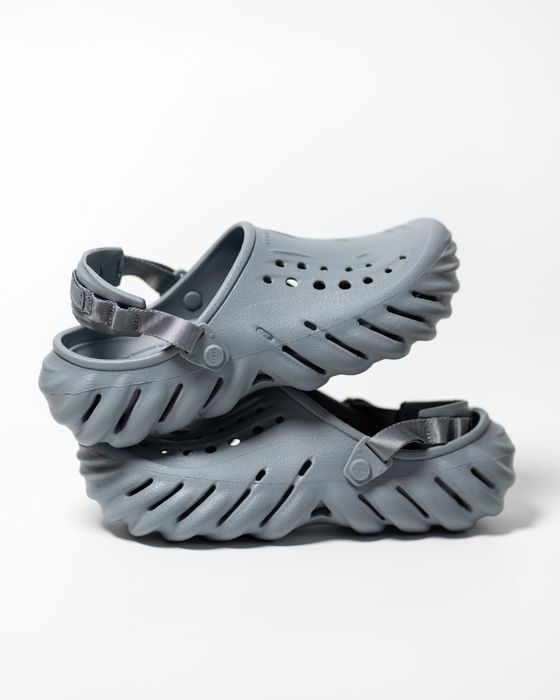 Мужские кроксы сабо Crocs Echo Marbled Clog (5 моделей) Клоги Оригинал 207937-1FT