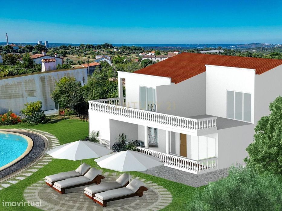 Quinta com 1.600m² de terreno, Casa com 160m2, recuperação total, Mour — Mouriscas, Santarém
