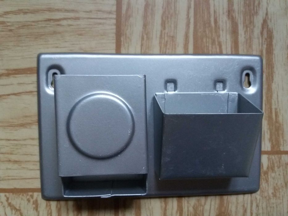 Спичечница металлическая ссср