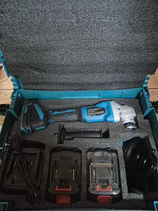 Rebarbadora de litio com 2x baterias de 48v e controle de velocidades Nova