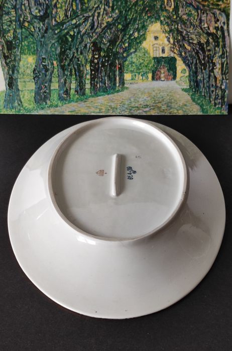 Półmisek Chodzież duży piękna stara porcelana