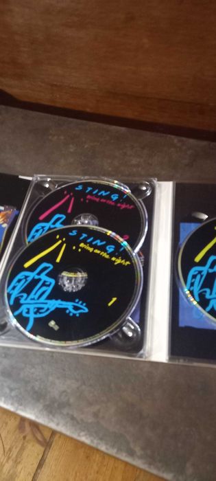 CD DVD kolekcjonerskie wydanie  Sting " bring on the night"