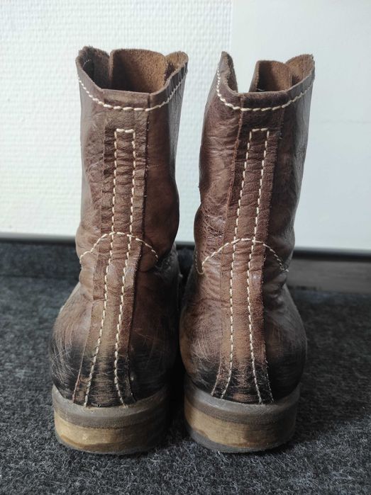 Skórzane buty wiązane wkł. 25.5cm rozmiar 36