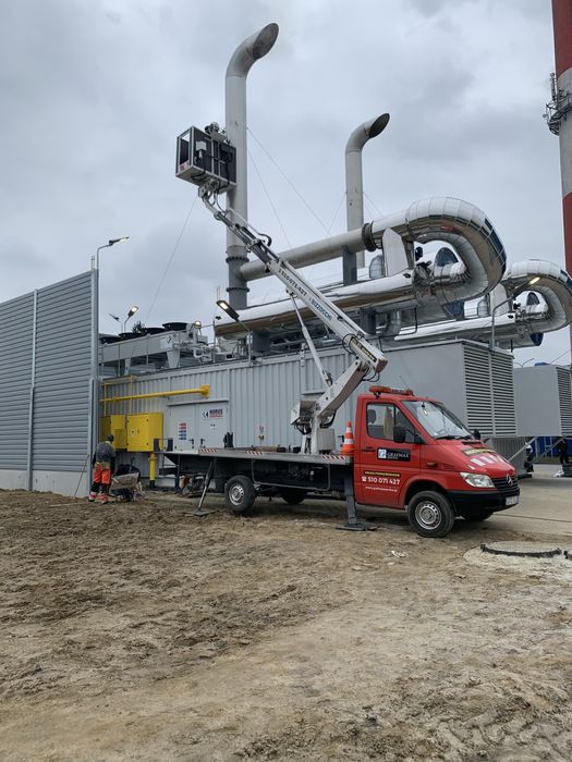 Podnośnik koszowy, zwyżka - WYNAJEM - 24/h - Malbork