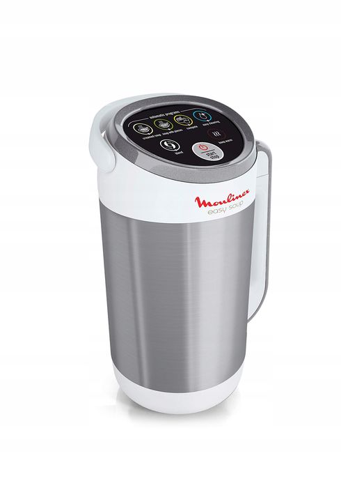 Moulinex Easy Soup Blender 1.2L Srebrny Idealny do Zup Smoothie