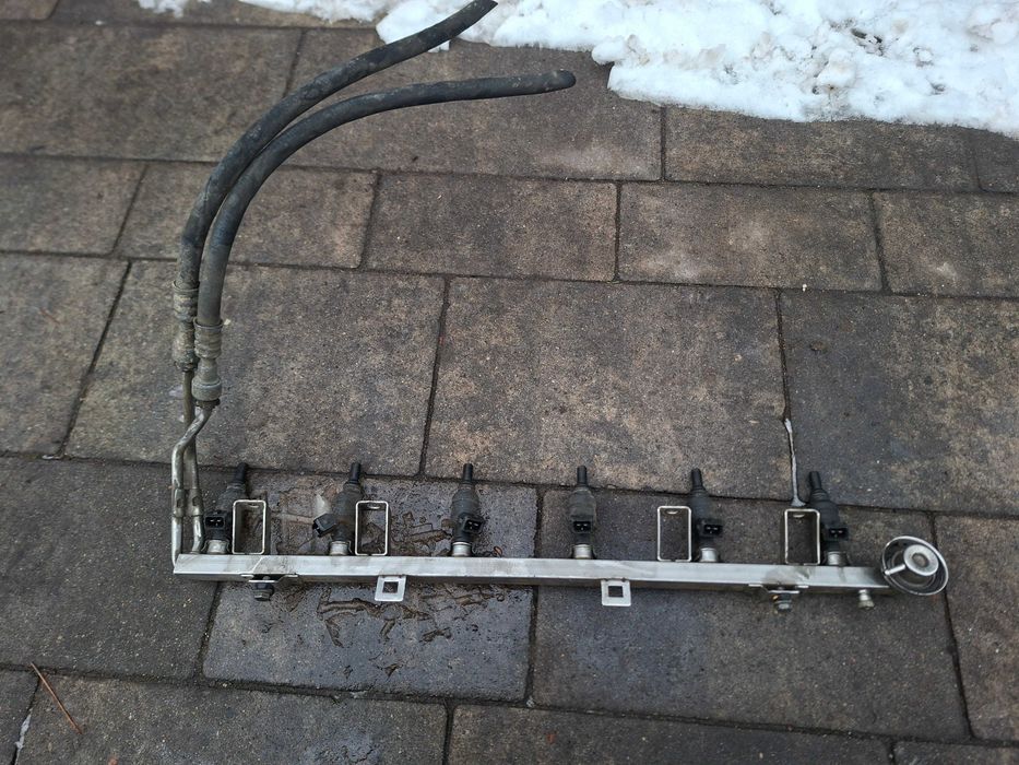 Listwa wtryskowa wtryski BMW e46 M52TU 2,0i 2,5i 320i 323i