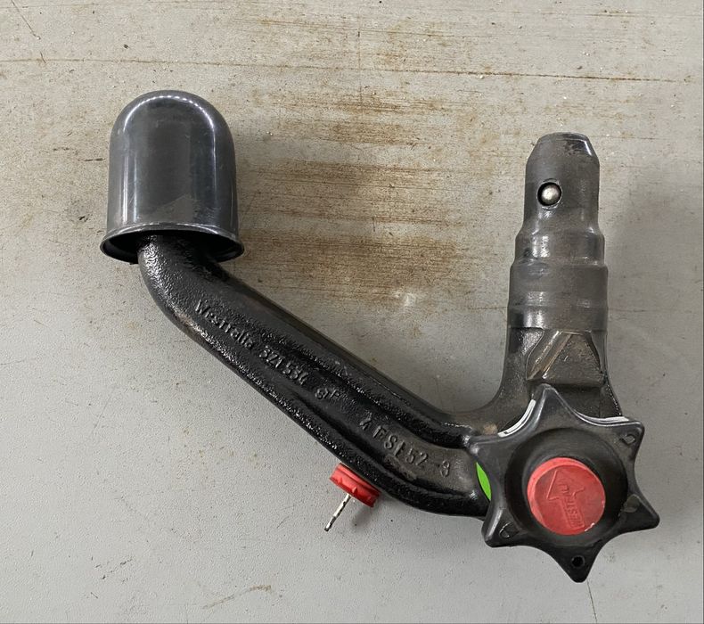 Golf passat b6 touran kula końcówka hak kluczyk