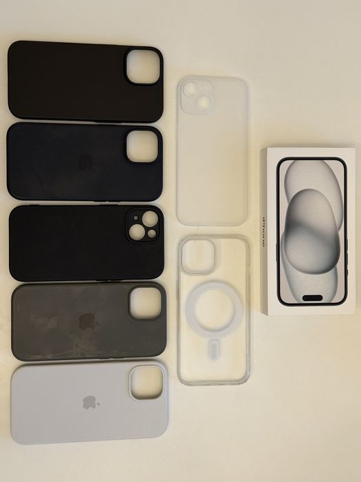 iPhone 15 Preto (base, não Pro - ainda com iOS 18)