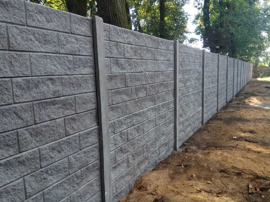 Ogrodzenie betonowe różne wzory RATY, DARMOWA WYCENA, PROMOCJA!!!