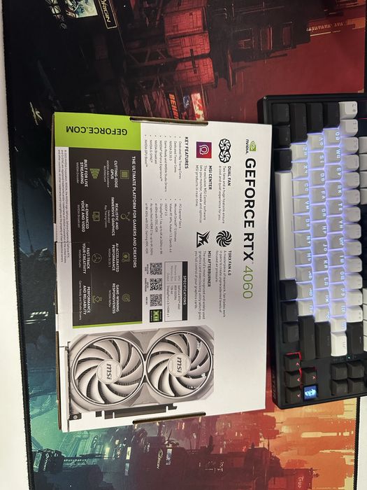 Відеокарта MSI RTX 4060 Ventus 2x White