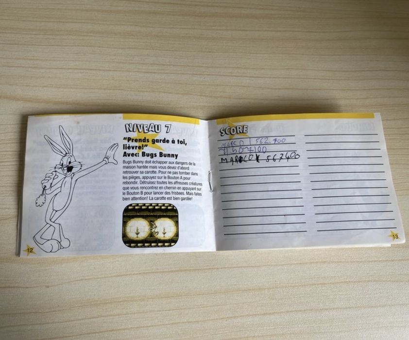 Looney tunes gameboy com manual