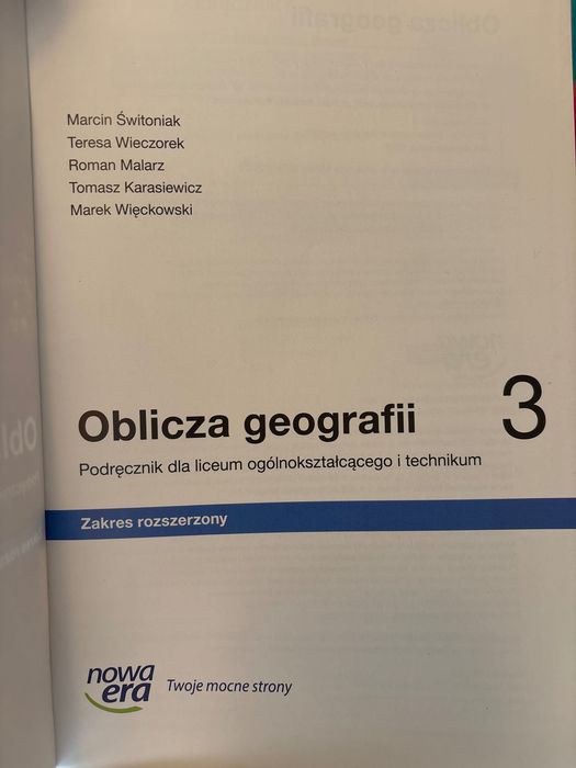 Oblicza geografii 3 Zakres rozszerzony