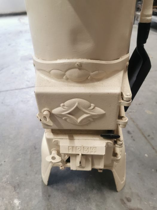 PIĘKNY STARY PIEC wolnostojący koza szamot kominek Boekhoff