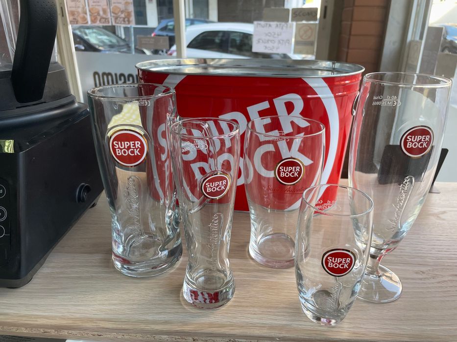 Copos super bock