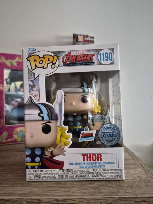 Funko Pop Marvel Avengers Beyond - Thor With Pin  1190