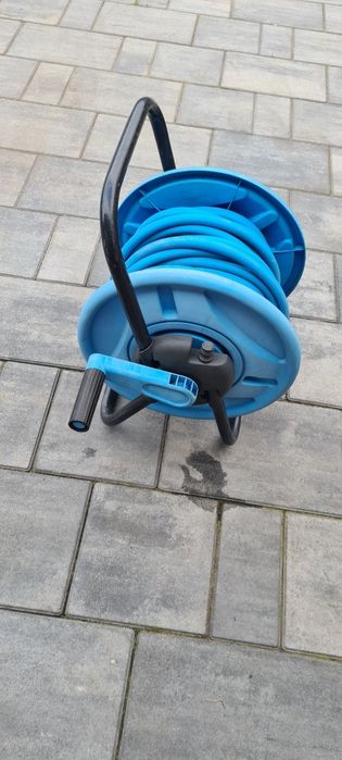 Wąż ogrodowy z kołowrotkiem 19mb BDB