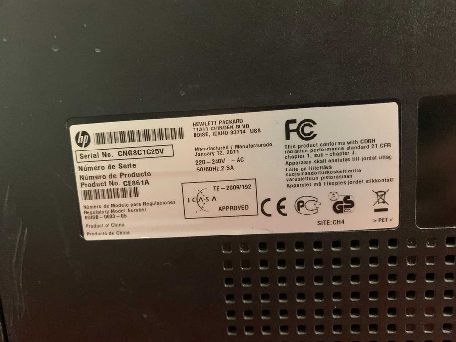 Impressora Multifuncional HP LaserJet Pro CM1415fn em cores