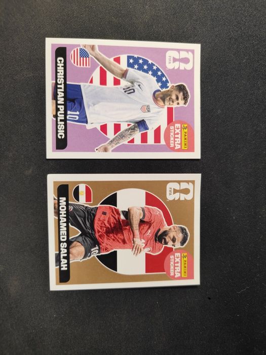 Salah e pulisic extra sticker 2026