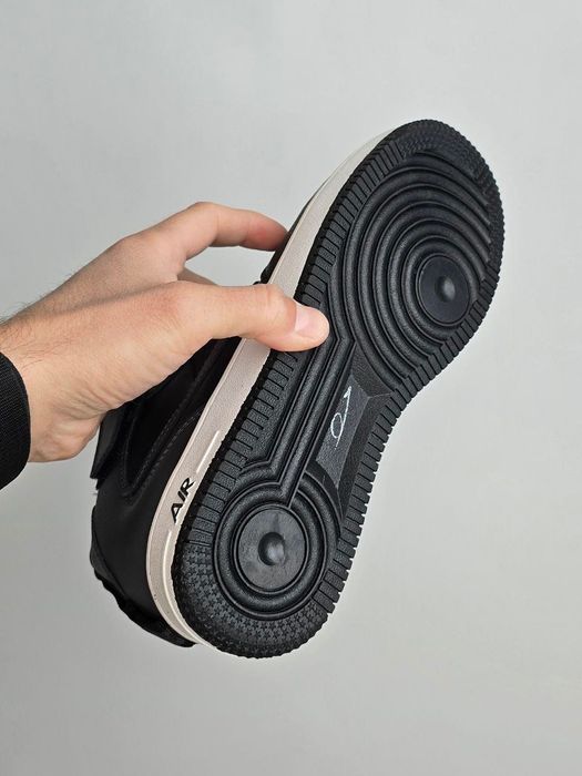 ФЛАГМАН! Nike Air Force Utility | Fur Black / Gray 37 - 46 найк форси