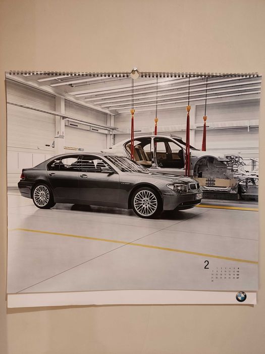 Kalendarz BMW 2005, 58 x 54 cm.