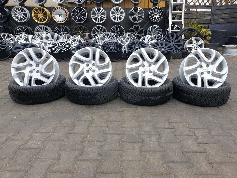 Felgi aluminiowe Renault 17" 4x100 6,5j et40 Kia Toyota Nissan Vw itp.