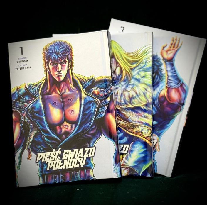 Fist of the north star Manga Pl twarda okładka 1-3