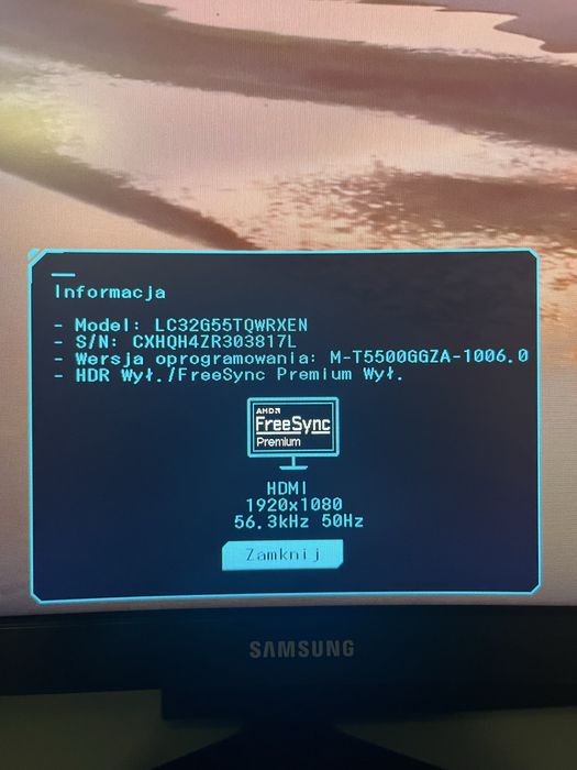 Monitor Samsung 32’