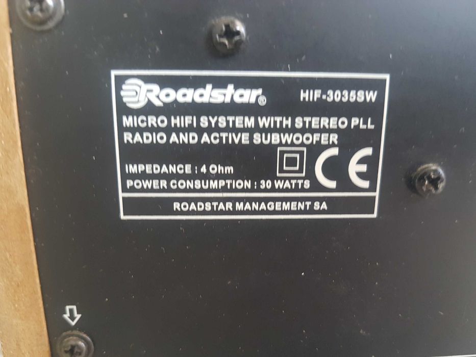 Subwoofer amplificado Roadstar