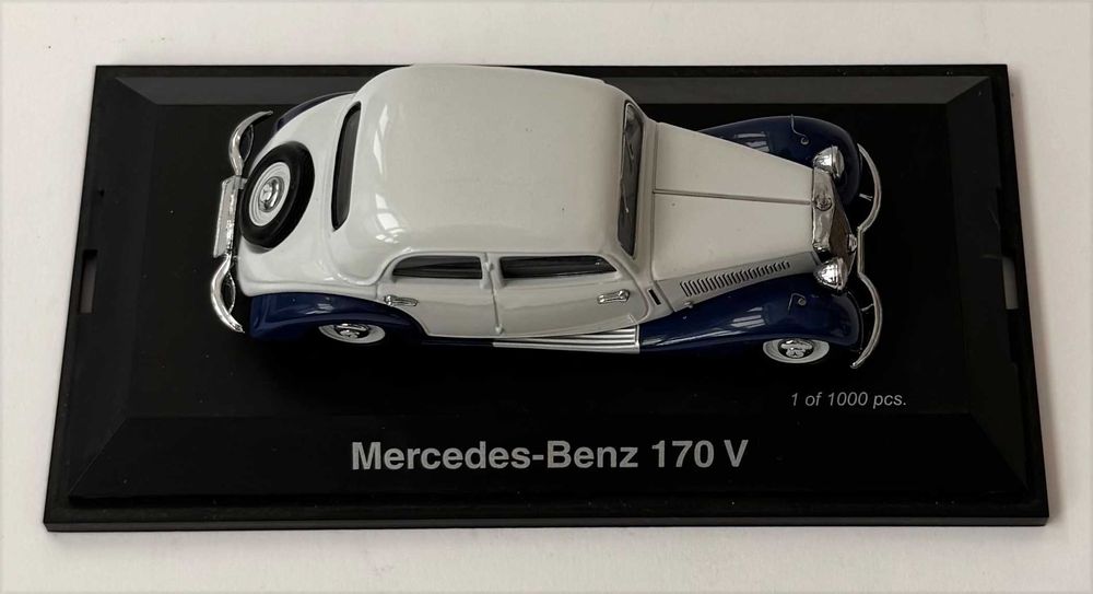 SCHUCO_Ref 02369 Mercedes Benz 170 V. Escala 1/43. Modelo raro, como novo.