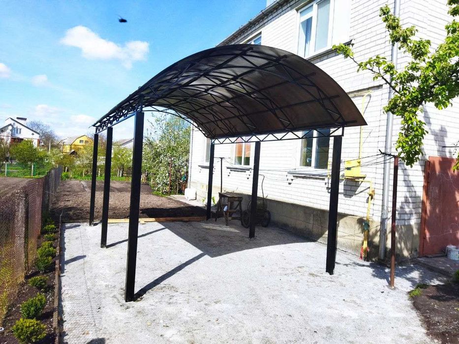 Ворота кованые, Откатные ворота, Металические заборы , Навесы под авто