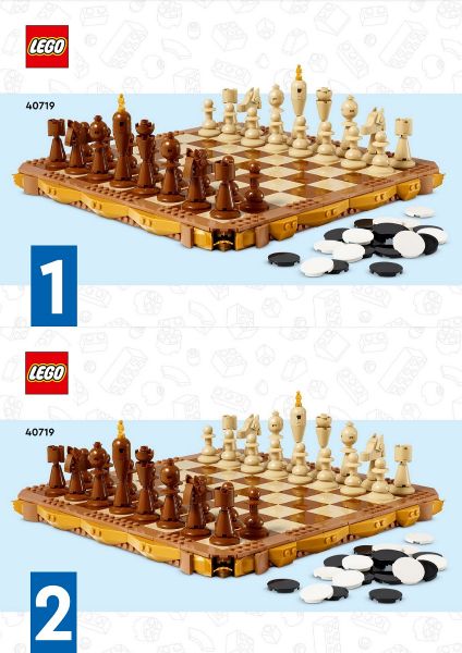 LEGO 40719-1 Instrukcja Instruction for set no. LEGO 40719 1 szt NOWY