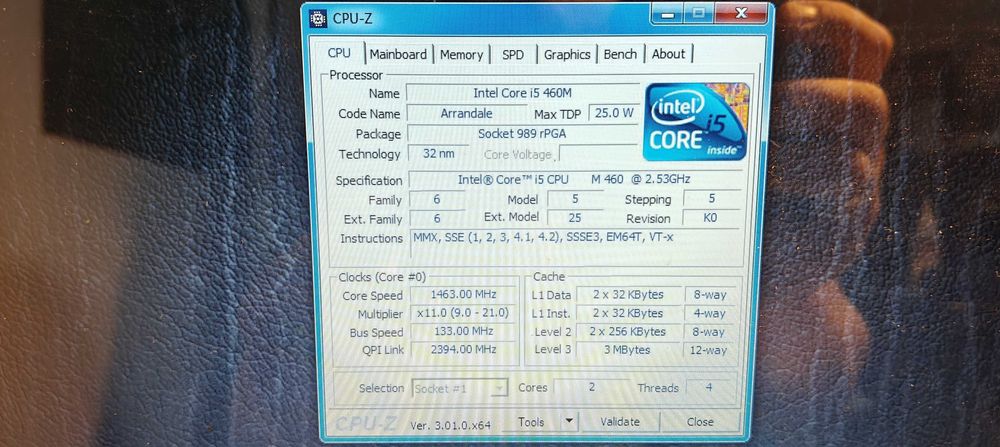 Płyta hłówna Hp pavilion dv7 4130ew i5 460m 6gb ram ATI Radeon HD5650