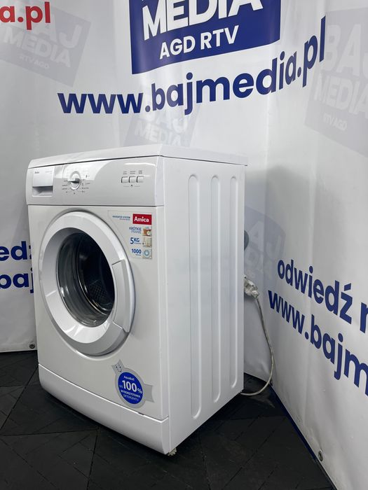 Pralka Amica Stan Bardzo Dobry 5 kg/1000 ob /A+ /Dostawa/Gwarancja