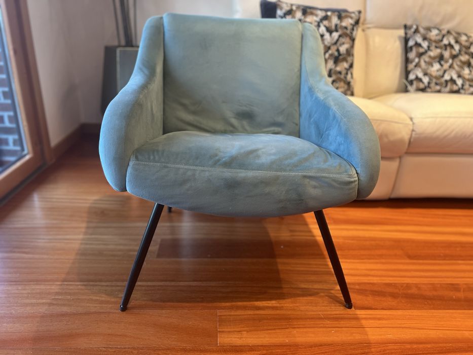 Cadeirão verde agúa