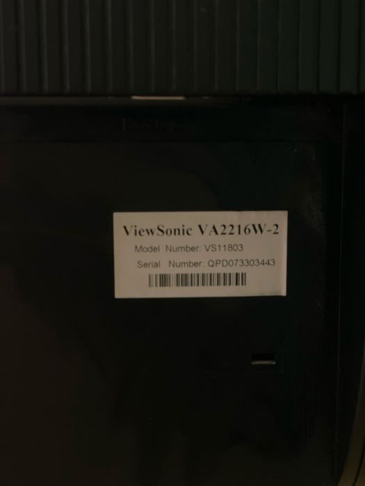 Монітор viewsonic va2016w-2 i блок Logic Power