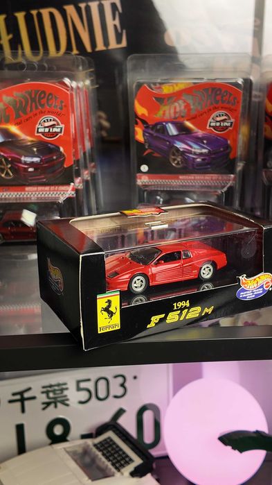 Hot Wheels 1994 Ferrari F512M 1:43