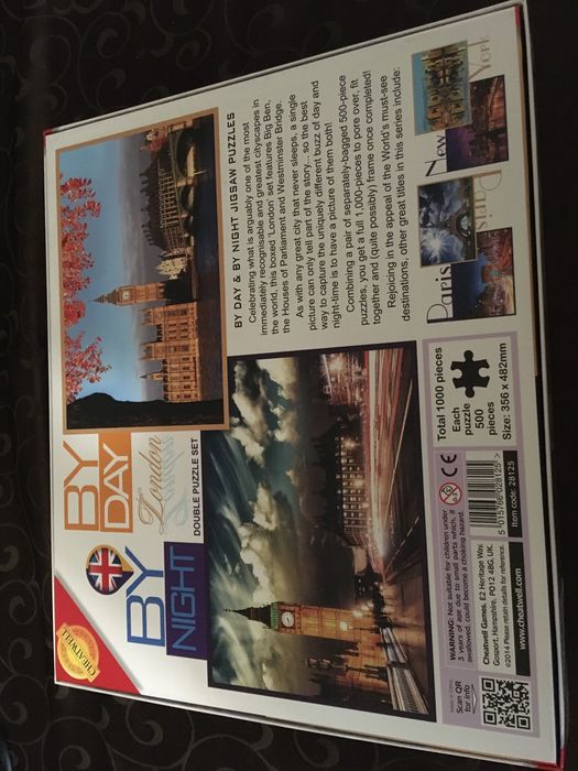 2 puzzles de 500 peças -Londres
