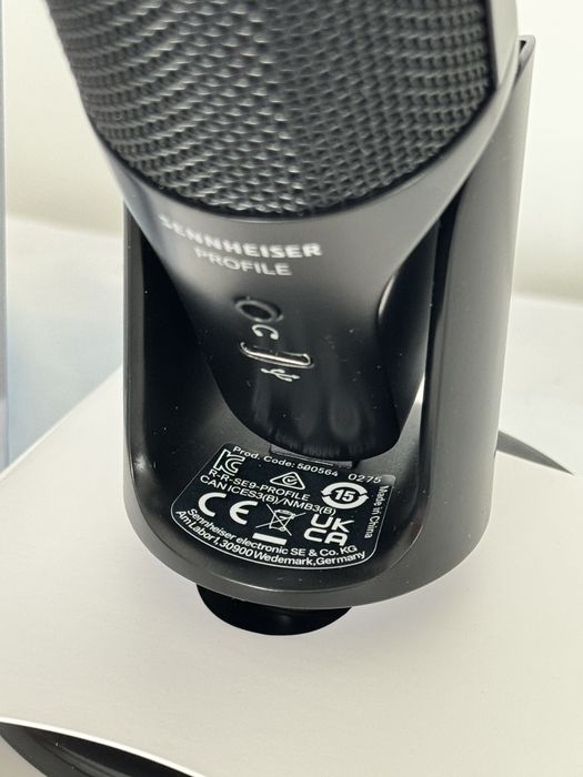 Sennheiser Profile USB Microphone – професійний USB-C конденсаторний мікрофон для стрімінгу, подкастів та запису