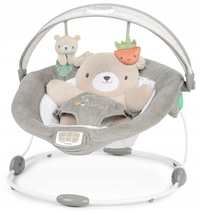 ingenuity leżaczek bujaczek huśtawka wibracje szum melodie 0-9 kg