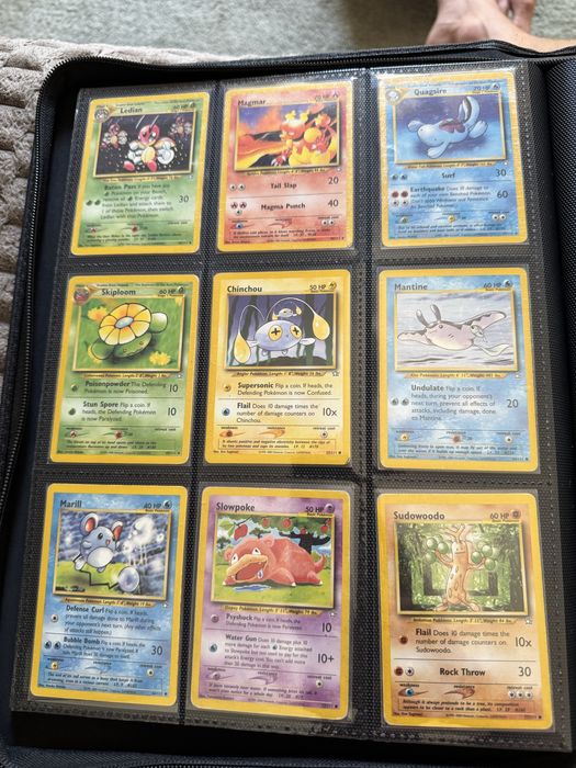 Cartas pokemon antigas