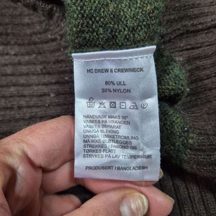 Sweter męski Henry Choice Fears r S 80% wełna