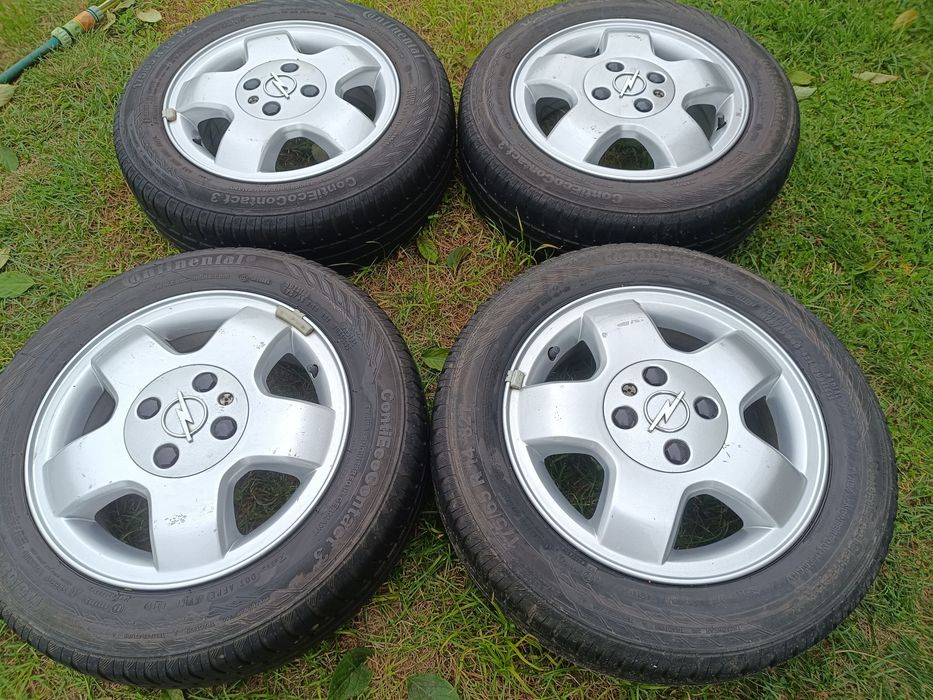 felgi aluminiowe 4x100 opel corsa a b c kadet 14 astra tigra combo 14 cali