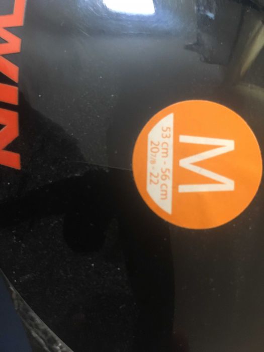 Capacete criança e luvas