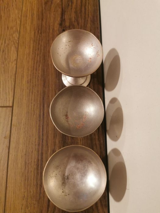 Posrebrzane pucharki- kielichy/ M. JARRA