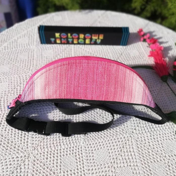 Nerka /Saszetka duża handmade " Malina"