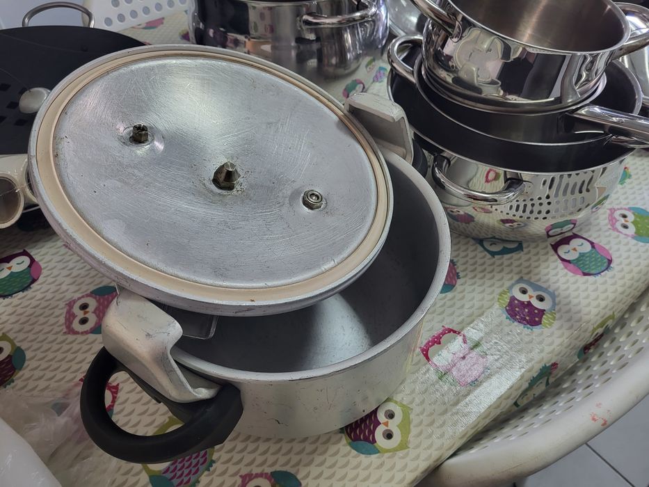 Placa gás Hotpoint + trem cozinha Silampos