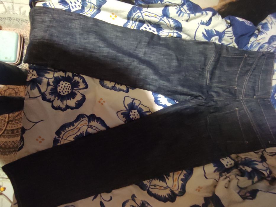 Calça jeans 100%algodao